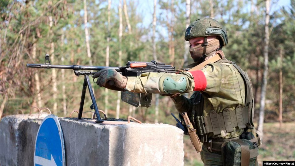 У Мінську військові вчилися організовувати охорону об’єктів у разі проникнення диверсійних груп